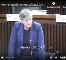Simona Liguori interviene sull’art.9 (sanità) della legge di assestamento di bilancio FVG 2018